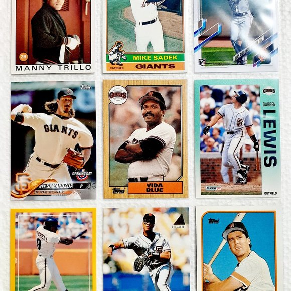 San Francisco Giants 46 Card Lot - BSBL [24_5] - Picture 8 of 13